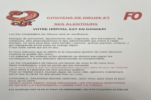 Dieuze : Hopital en danger