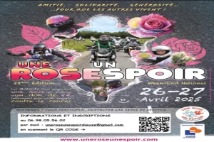 Une Rose, un Espoir à Juvelize 9h15 dimanche 27 avril