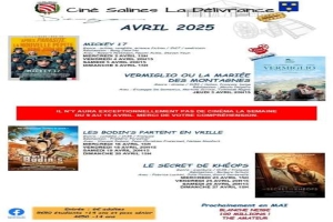 Les films de la Délivrance à Dieuze en avril 2025