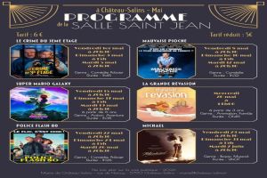 Les films de la Salle St Jean à Château-Salins Mai 2026