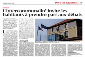 Et si vous participiez à la vie du Saulnois au sein de la CCS !