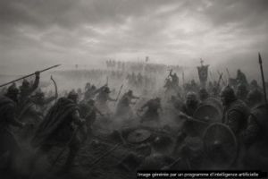 La bataille de Tarquimpol en 356 après J.C.