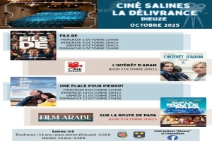 Les films de la Délivrance à Dieuze en octobre 2025