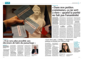Elections municipale dans les petites communes