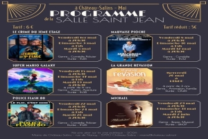 Les films de la Salle St Jean à Château-Salins Mai 2026